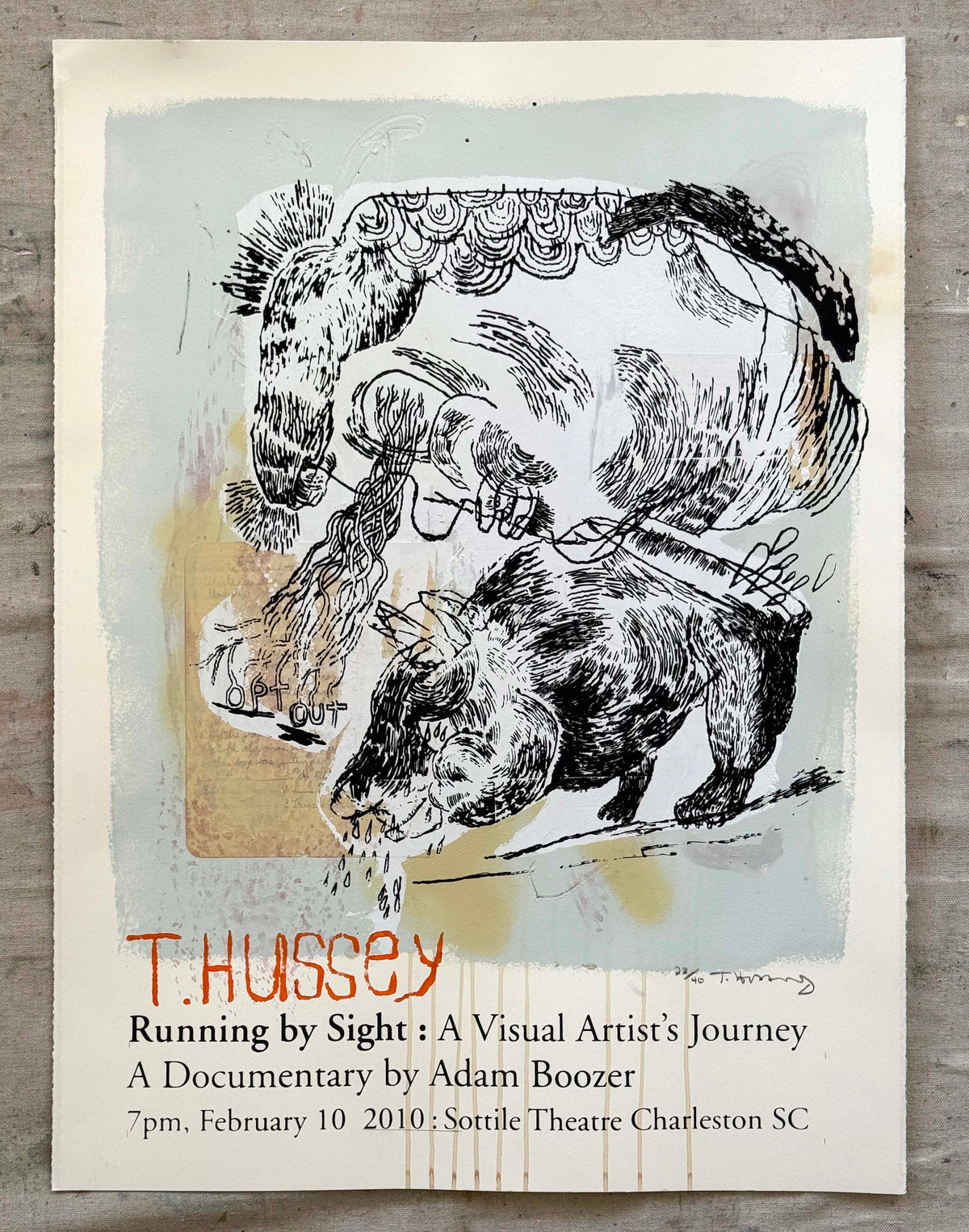 Tim Hussey Documentary Poster